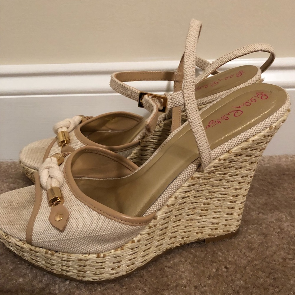 Lily Pulitzer Wedge Sandel